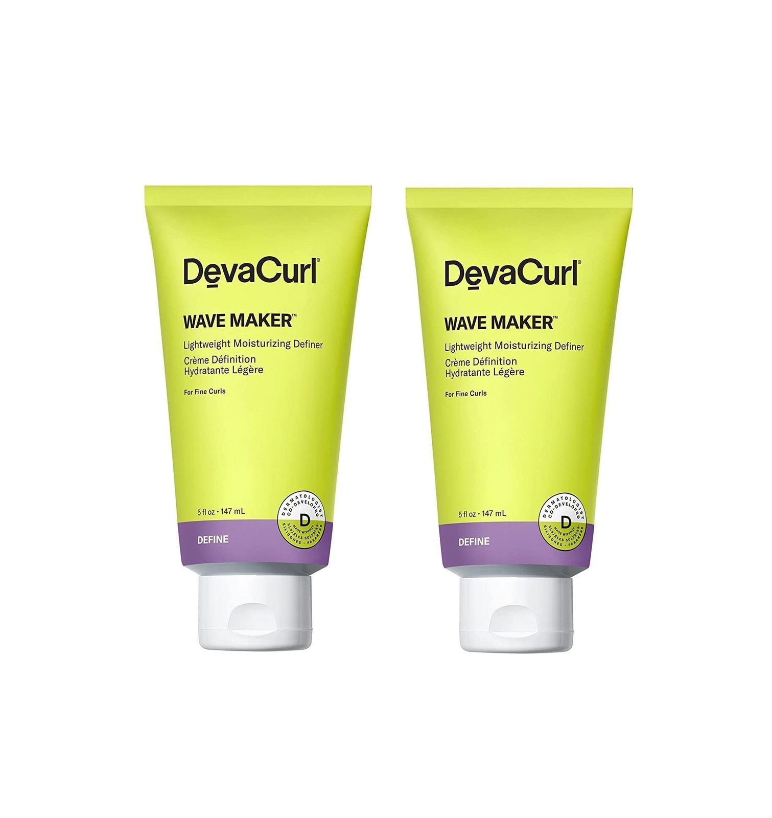 WAVE MAKER Lightweight Moisturizing Definer by DevaCurl - 2 PACK