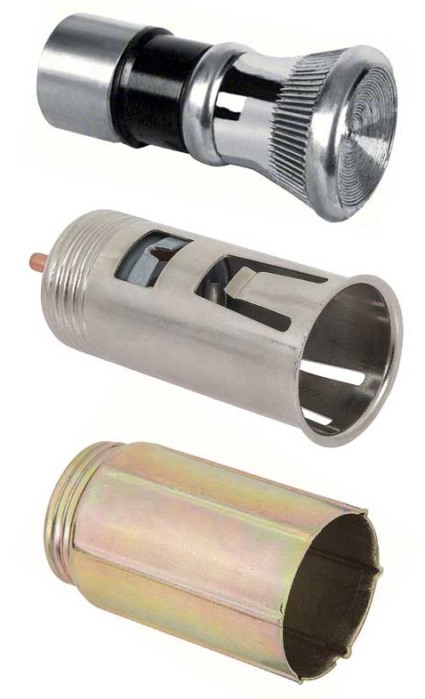 OER Rochester Cigarette Lighter Set With Bezel For 1969 Pontiac Firebird