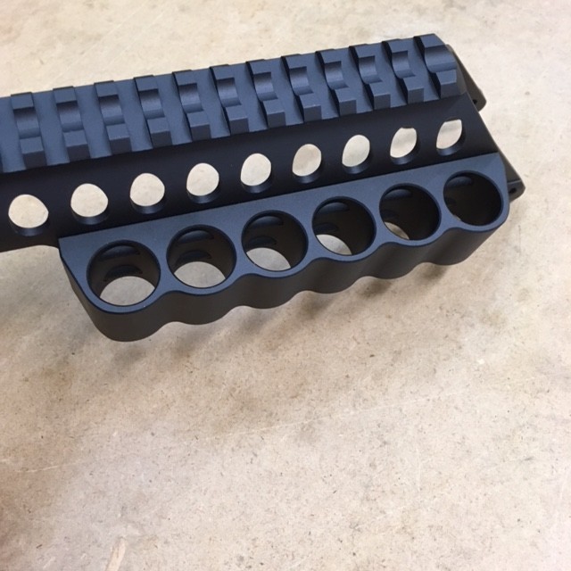 Aimtech ASM-2MD6S WARHAMMER Tactical Scope Mount shell hold for Remington 870 12