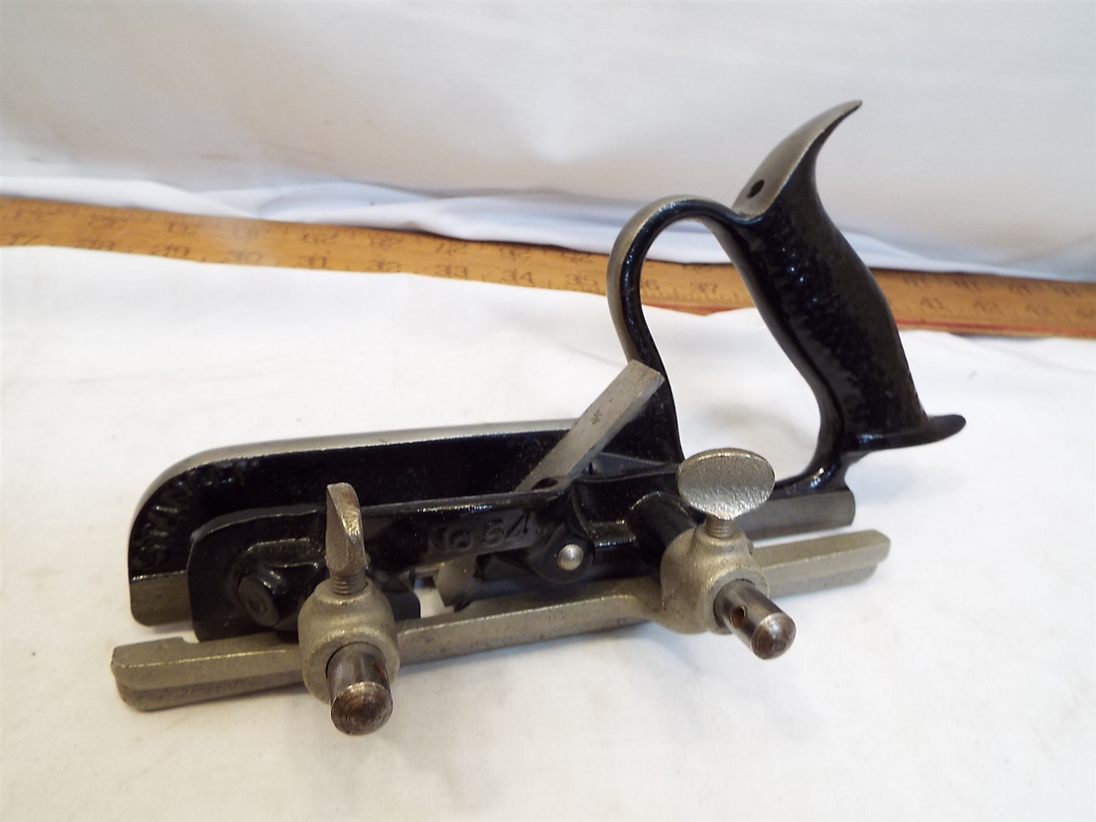 Nice Stanley No 54 Combination Plow & Rabbet Plane Wood Tool