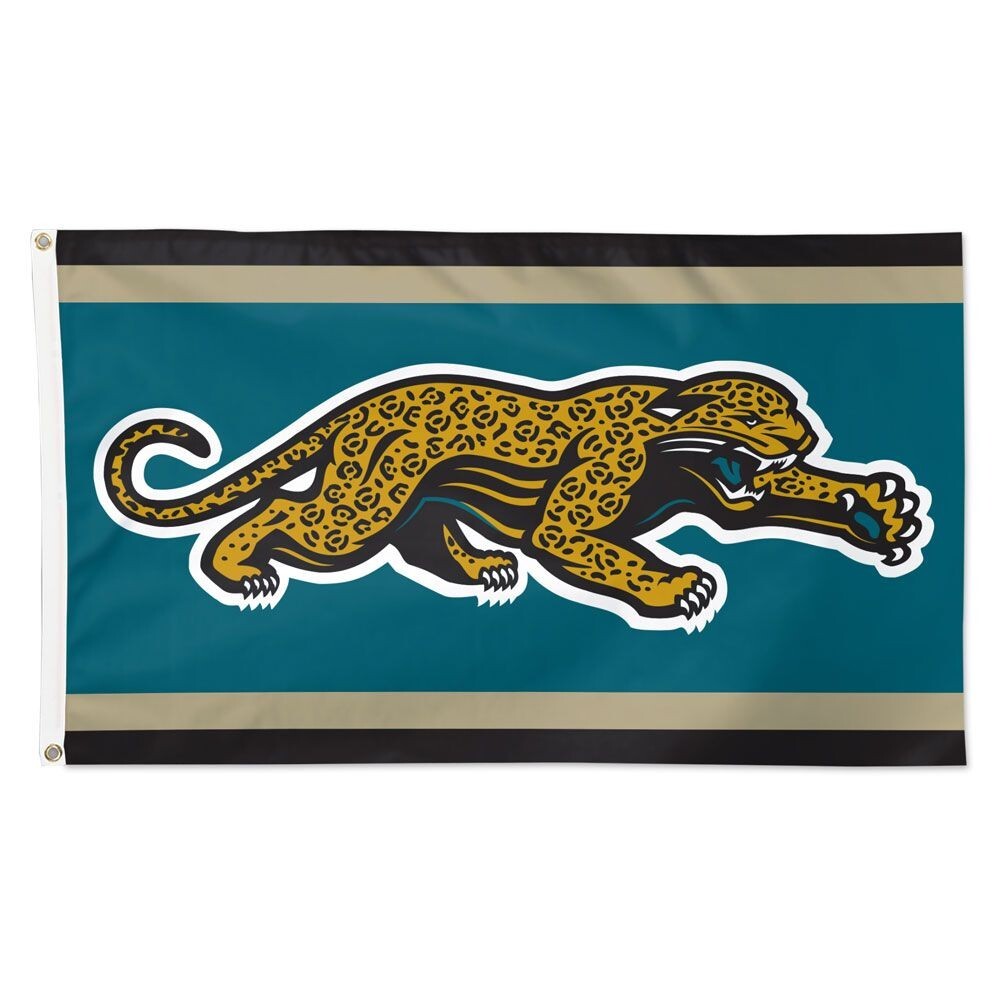 Jacksonville Jaguars Football 3x5 ft Classic Logo Retro Flag - NFL Gift Banner