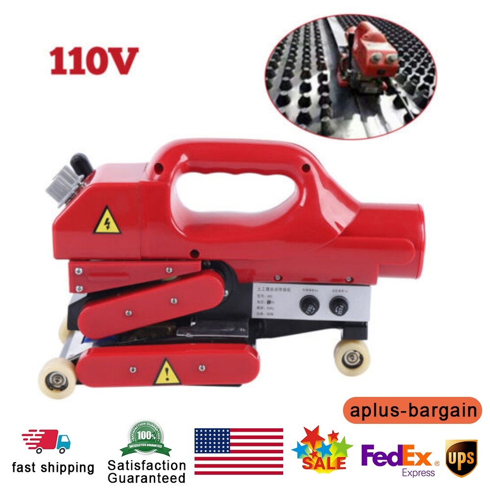 Geomembrane Welder PVC Plastic Layer 800 Watt Overlap Sealing Soldering Machine