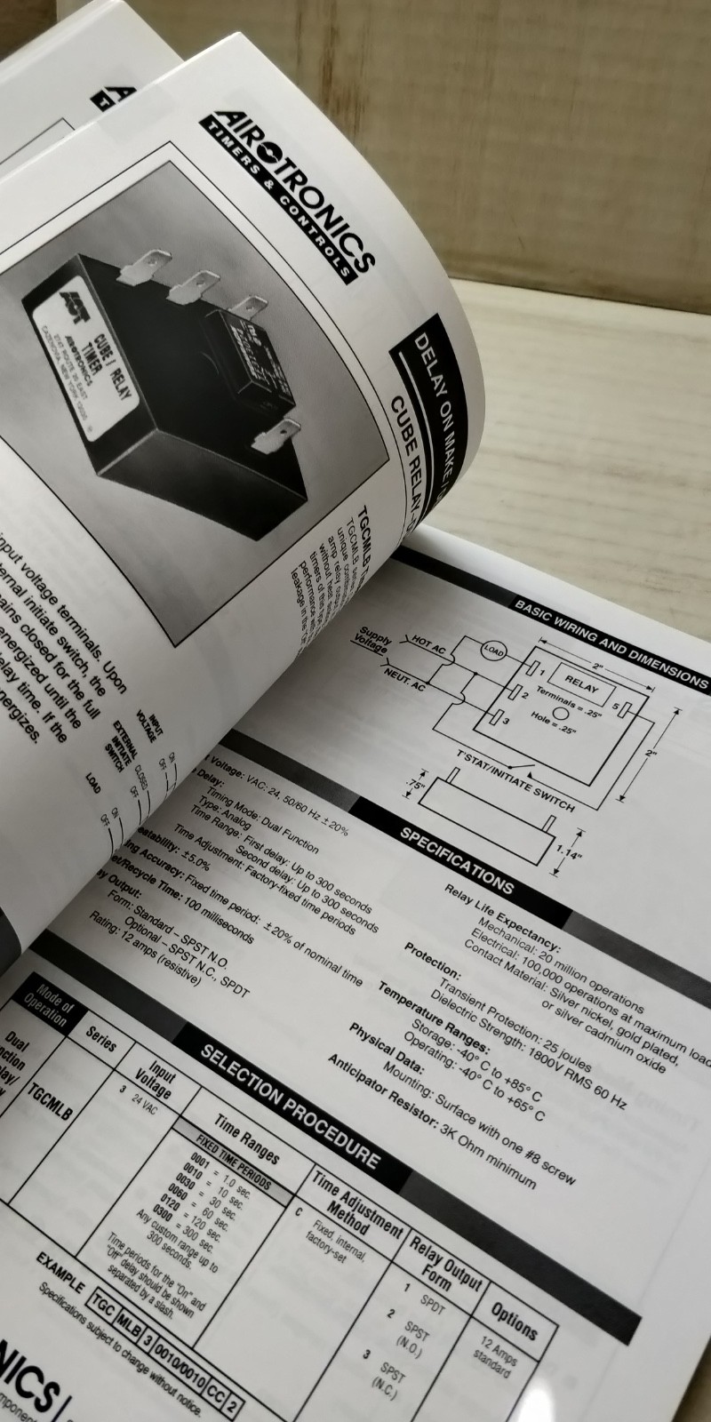 AIROTRONICS TIMERS CONTROLS catalog C5