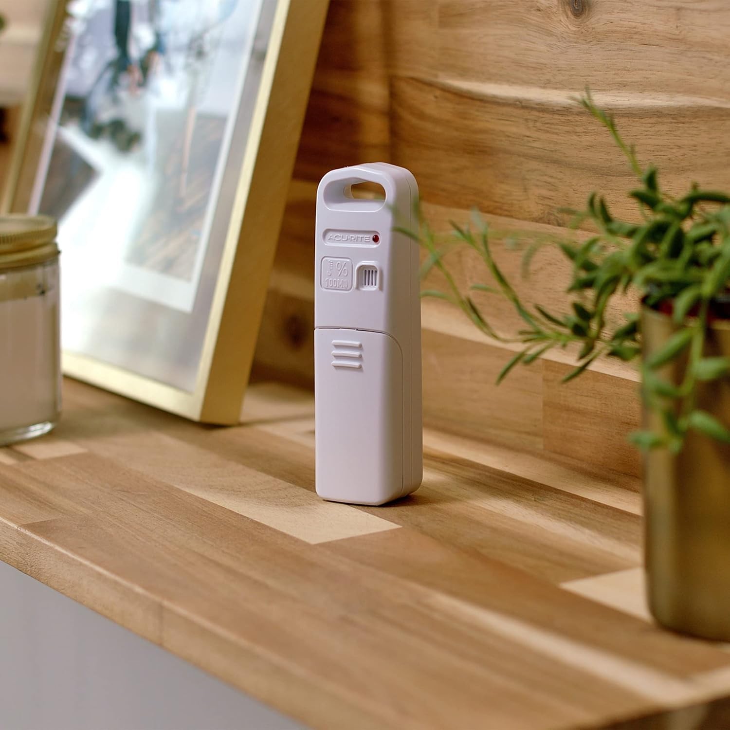 AcuRite Wireless Indoor Outdoor Temperature and Humidity Sensor with A-B-C...