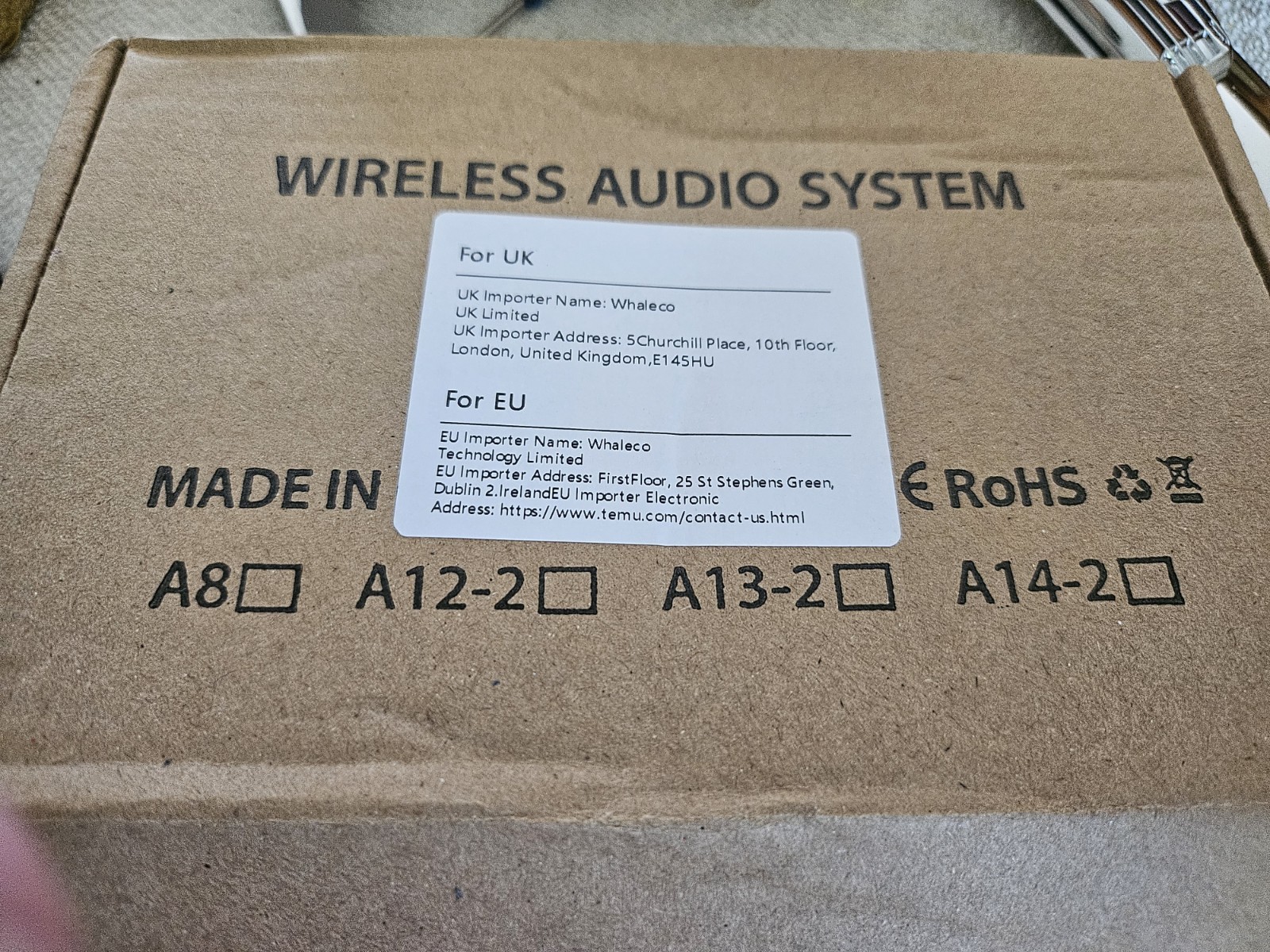 Wireless Guitar System Transmitter Receiver Rechargeable