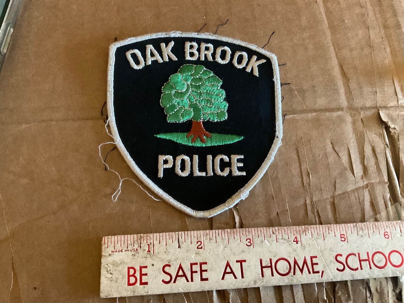Oak Brook Illinois Police Sew On Patch