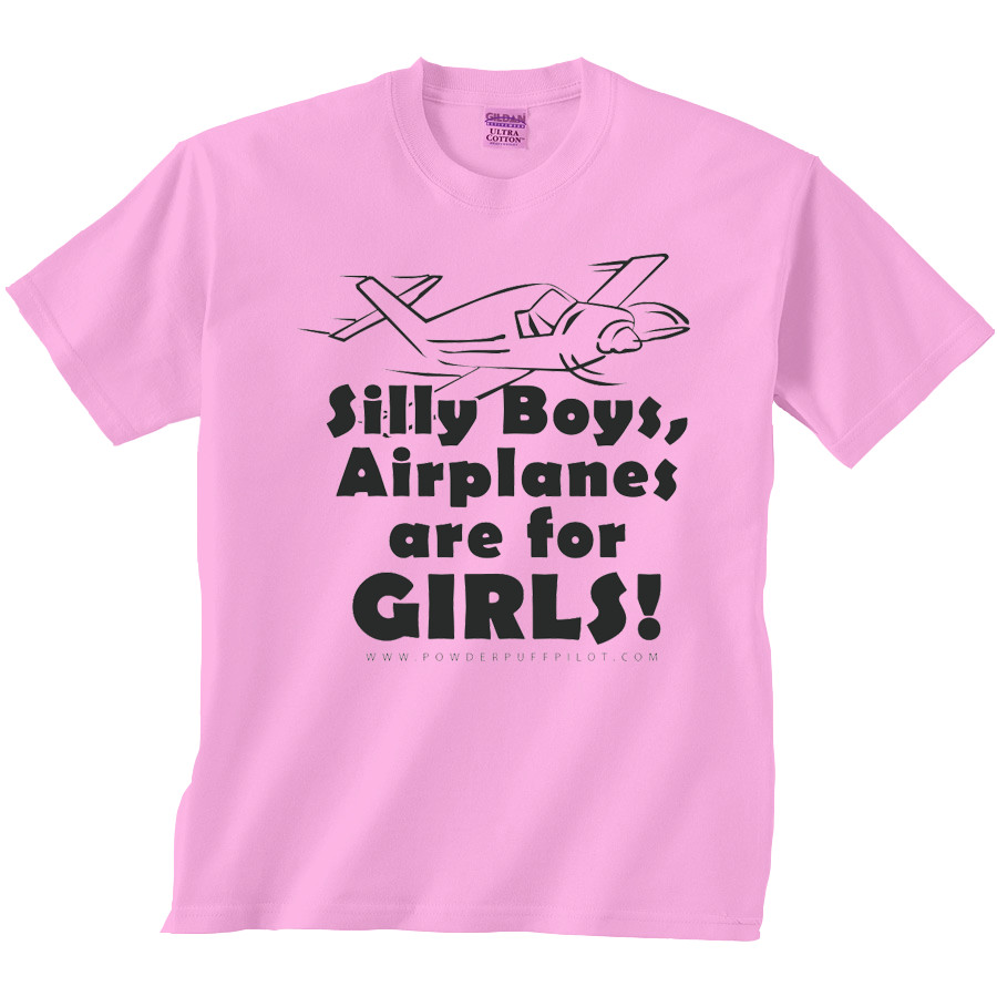 New “Silly Boys” T-Shirt for Girls, Size XS (2/4), Pink, 100% cotton