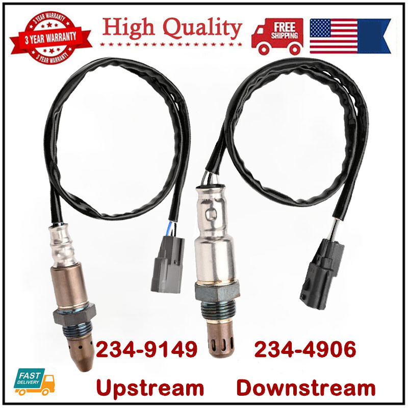 Set of 2 Oxygen Sensor Up+Down For Nissan Rogue 2.5L L4 2014 2015 2016 2017-2019