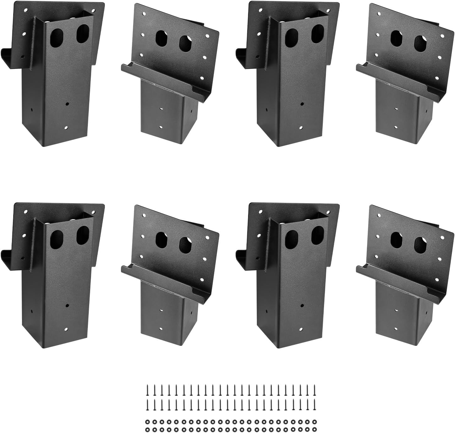 VEVOR 4x4 Deer Blind Brackets – 2204 lb Capacity, 8-Piece Set