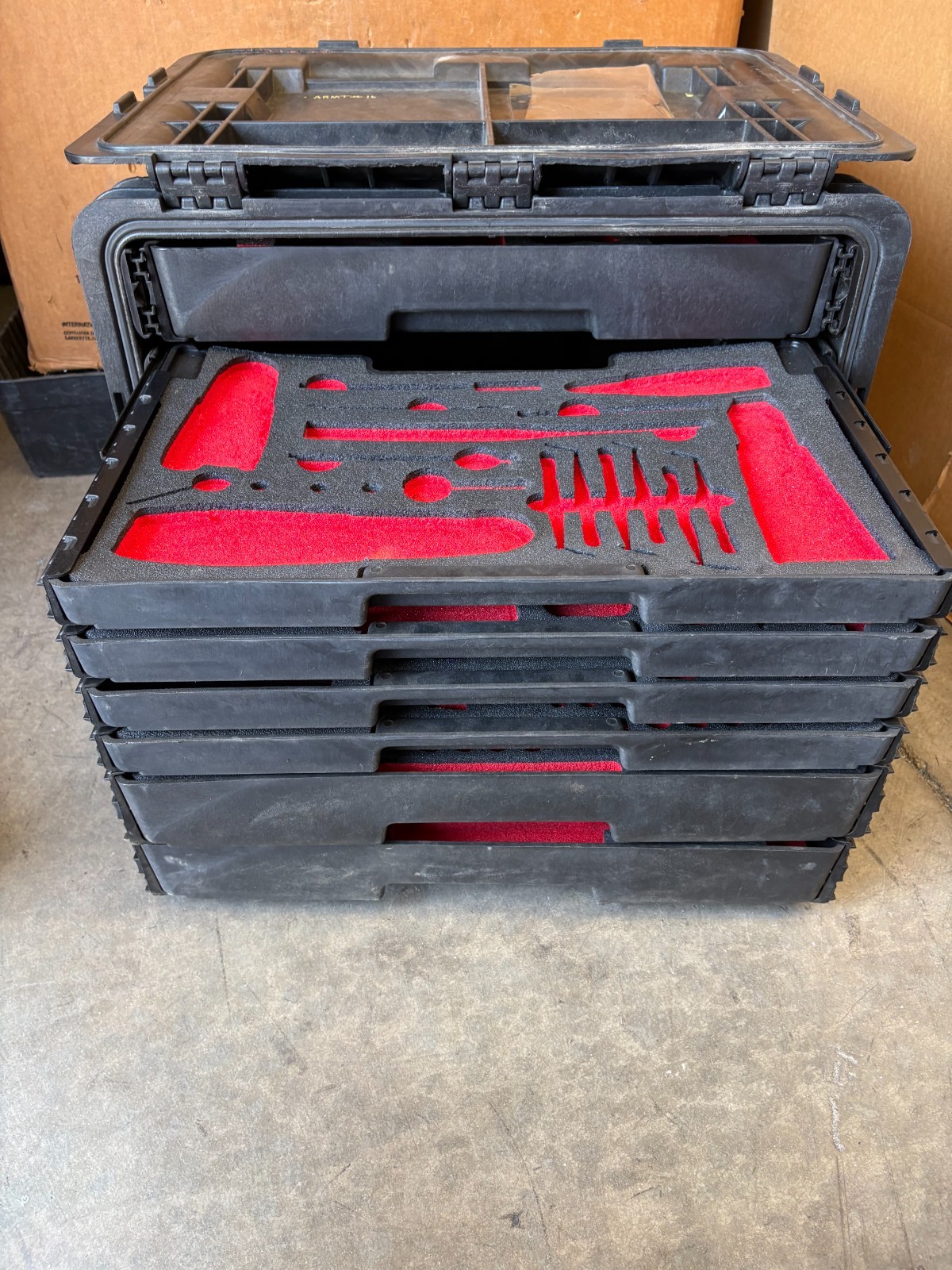 Snap-on Tools AARTK 7 Drawer All-Weather Rolling Tool Box | KMC18043