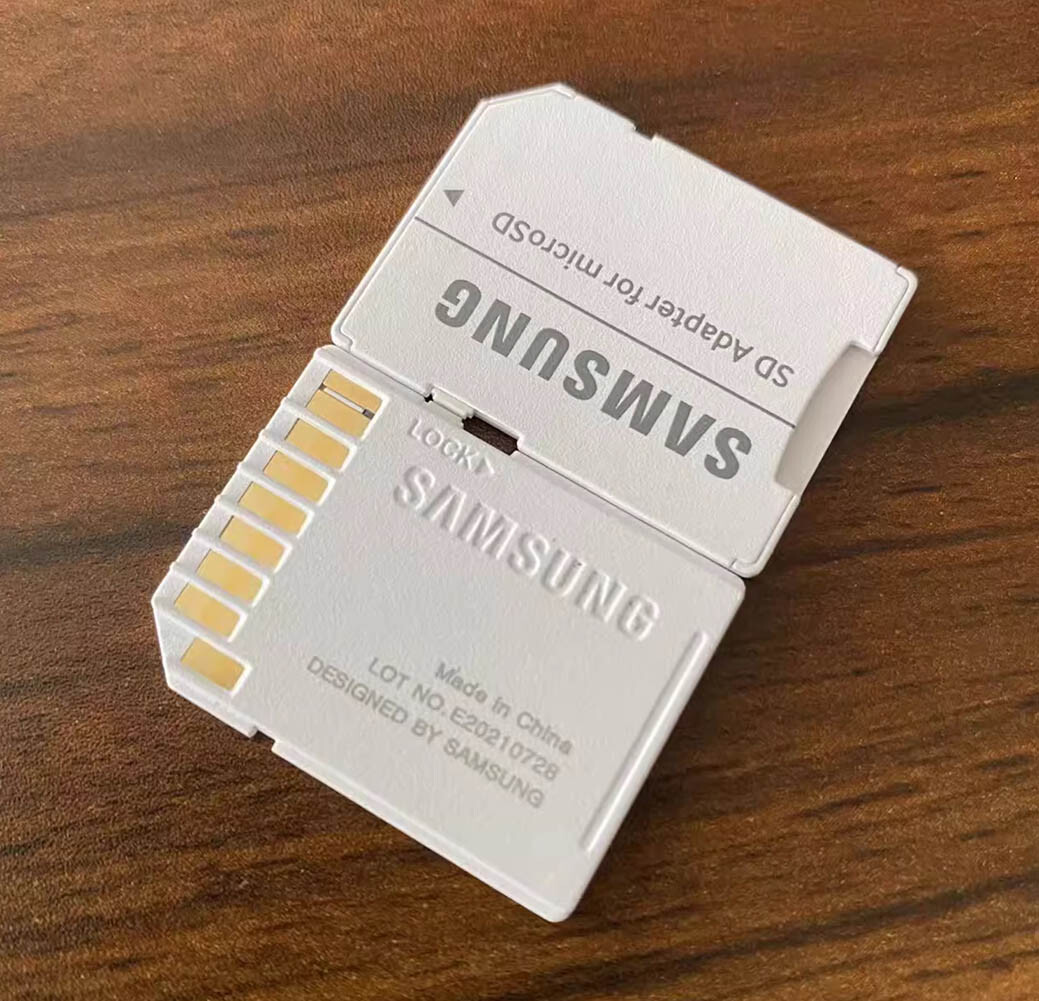 New Genuine Samsung Micro SD TransFlash TF To SD SDHC Card Adapter Transform