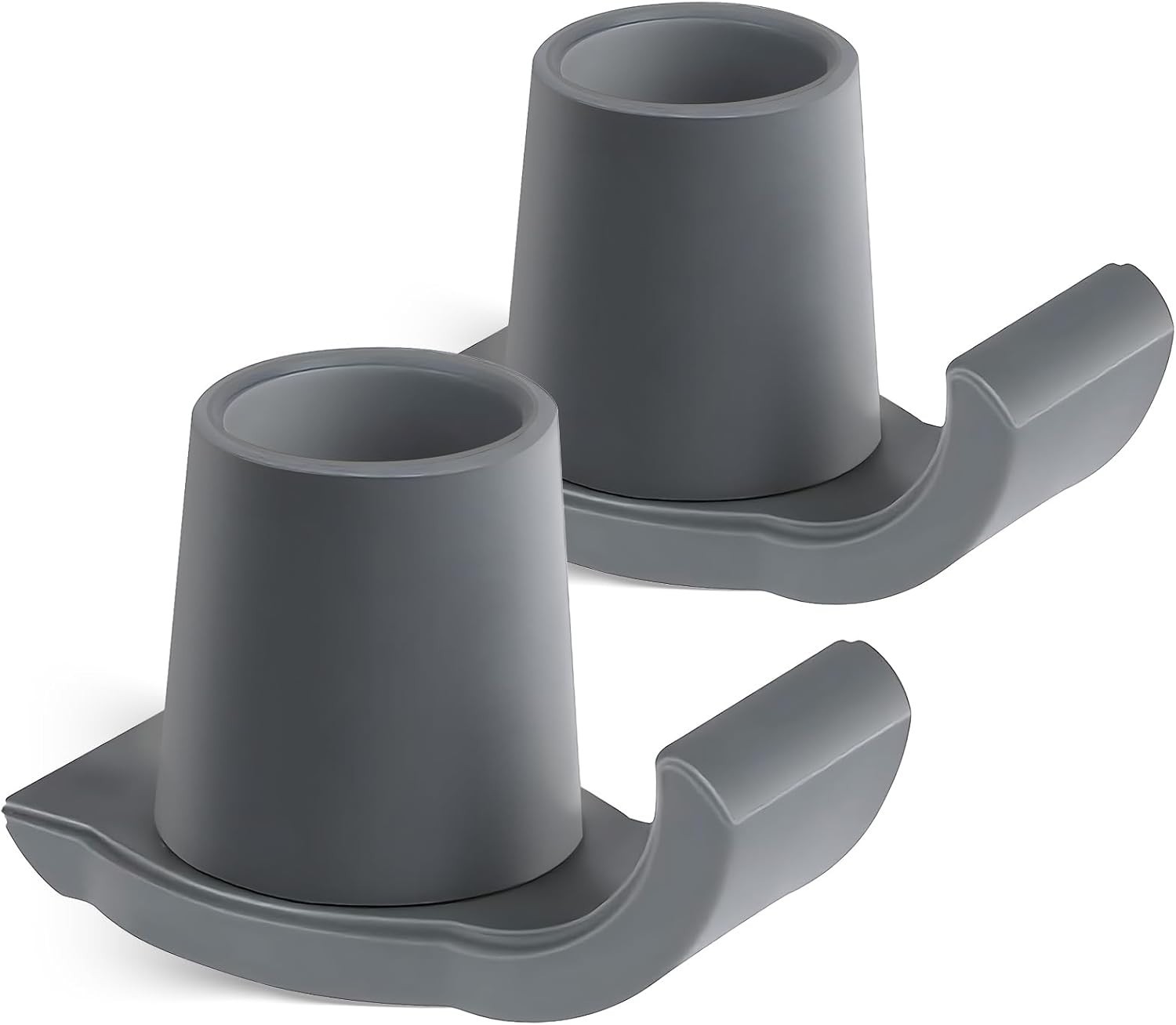 2-Pack Durable Walker Ski Glides - Easy Install for Safe Mobility on Any Surface