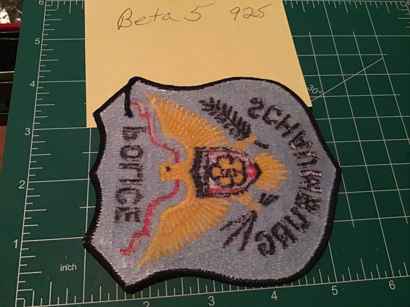 SCHAUMBURG ILLINOIS IL POLICE PATCH