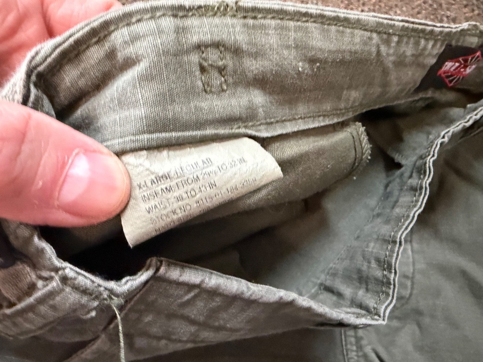 REPRODUCTION VIETNAM WAR US ARMY RIP STOP COMBAT FIELD TROUSERS-2XLARGE
