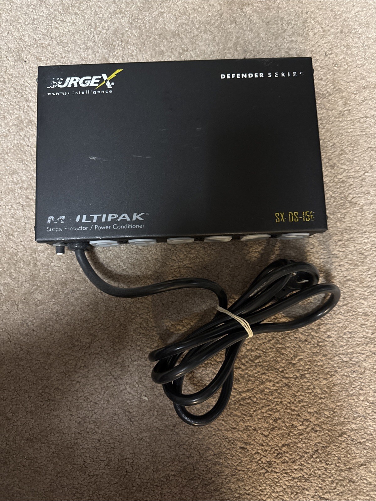 SurgeX Defender SX-DS-156 MultiPak 120V/15A 6 Outlet Surge Protector/Conditioner