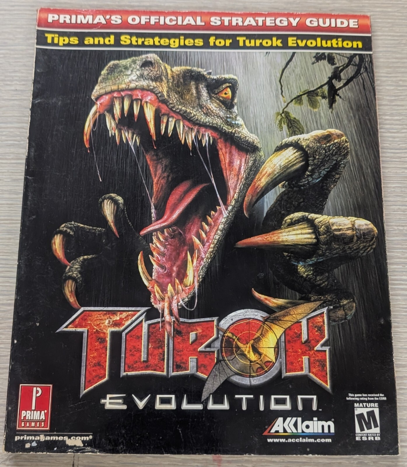 Turok Evolution : Prima's Official Strategy Game Guide, by Acclaim