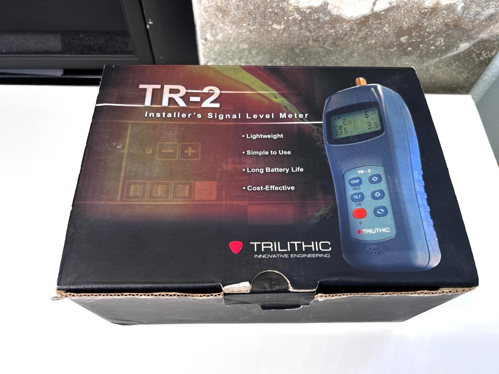 Trilithic TR-2 CATV Signal Level Meter W/Adapter