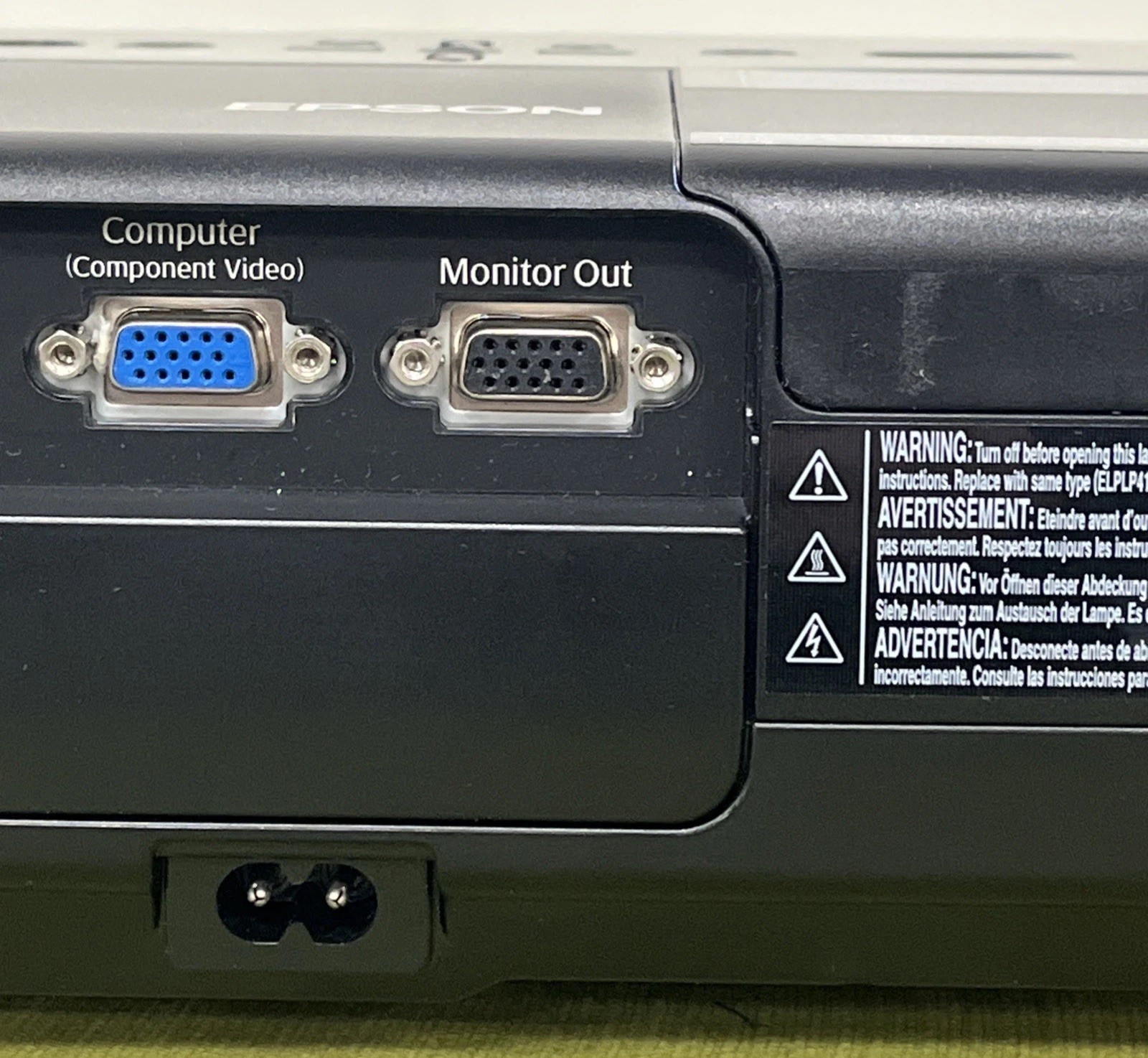 Epson Powerlite 77c EMP-X5 Projector w/Case & Remote (16 Lamp Hours)