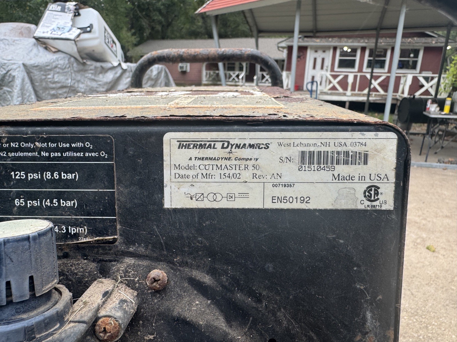 Thermal Dynamics Cutmaster 50 Plasma Cutter
