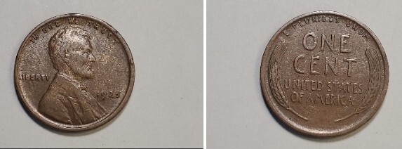 1925 P Woody Lincoln Wheat Cent #63
