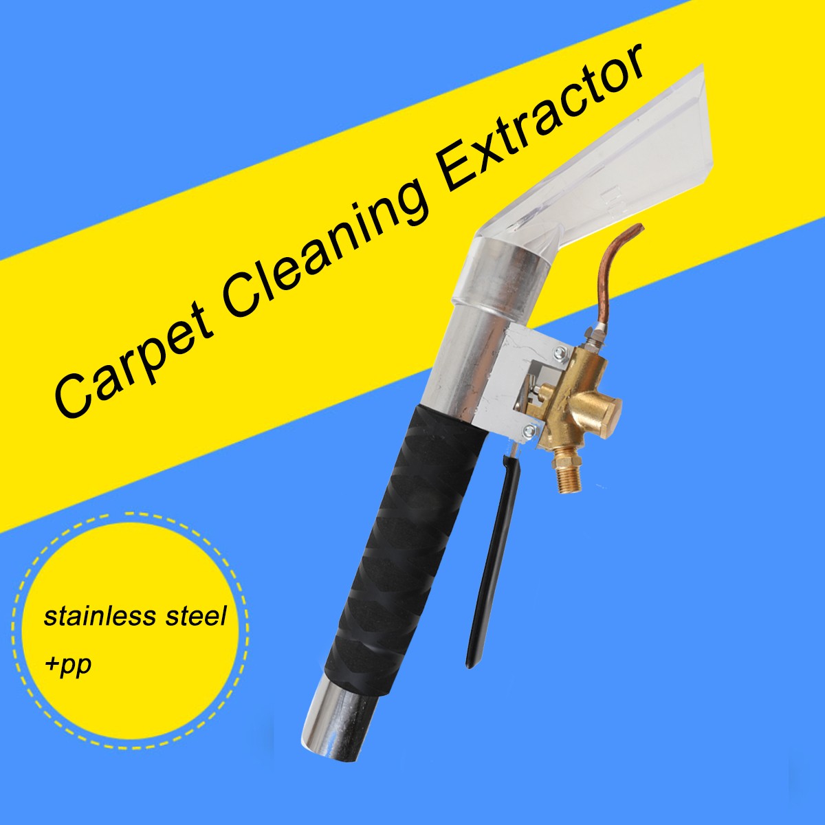 Carpet Vac Extractor Attachment-Tool - Cleaning Vacuum Clear Upholstery Car Clea