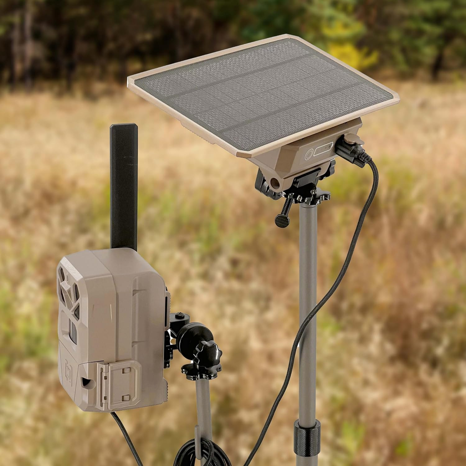 Edge Series Camera Stake - Telescoping Ground Mount | No Tree Needed, Telescopin