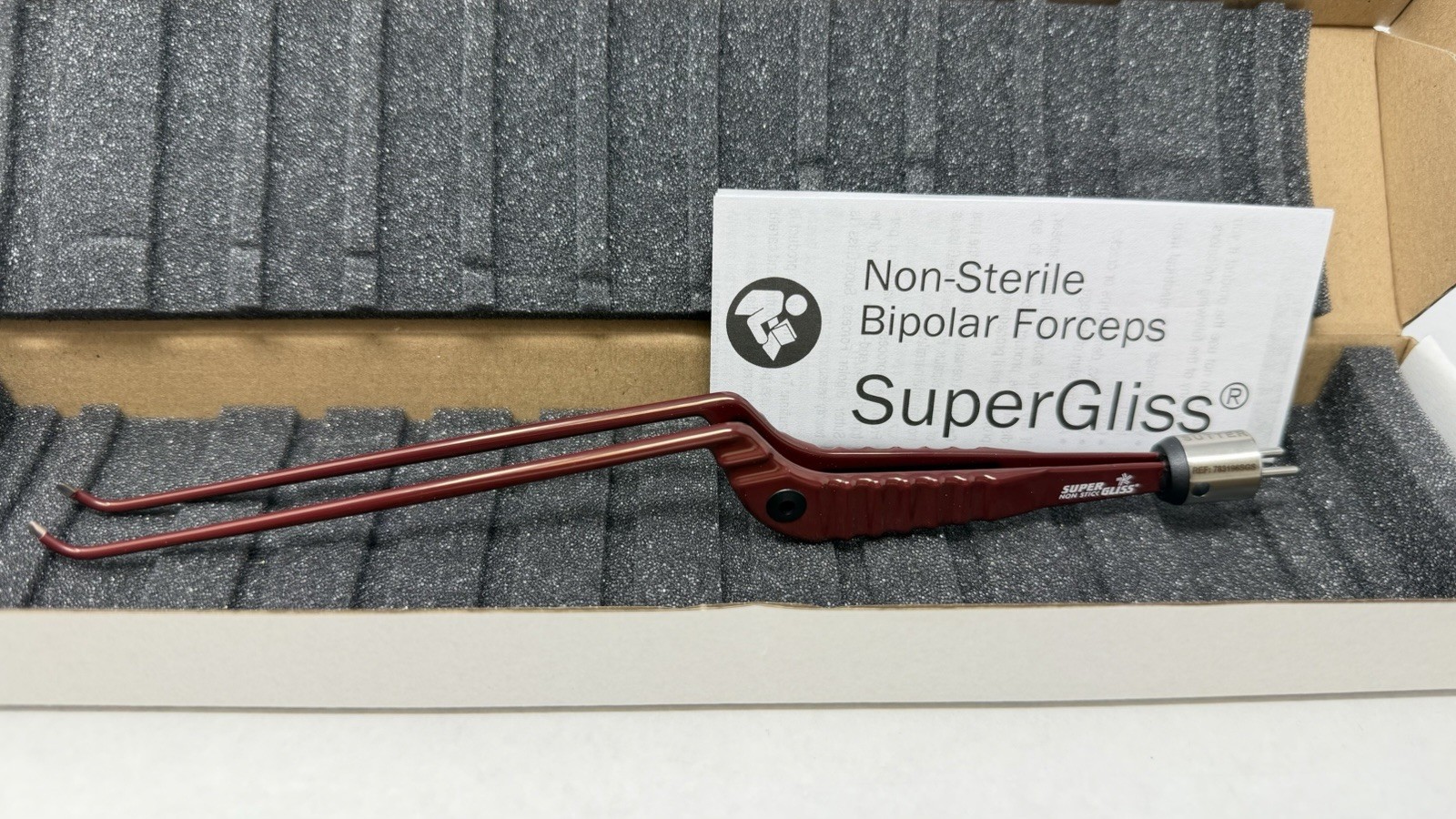 Sutter SuperGliss Non-Stick Bipolar Forceps (78 31 96SGS)