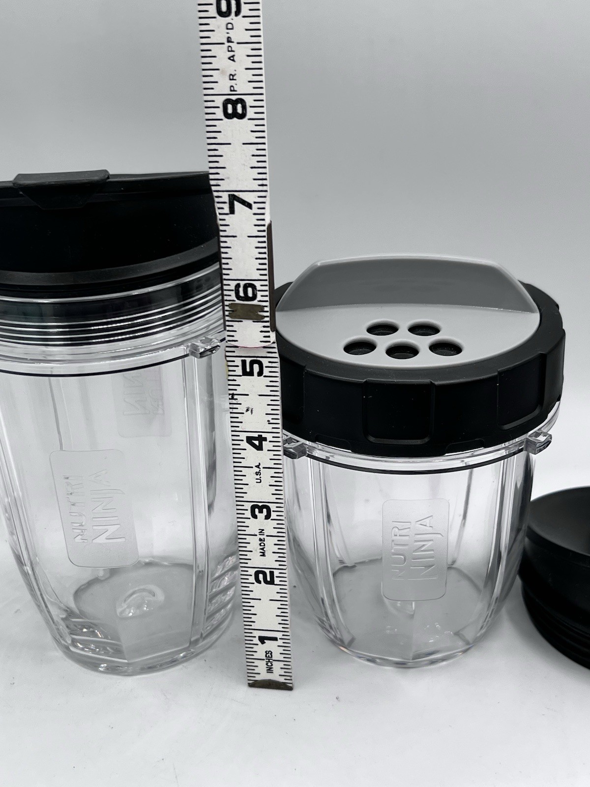 OEM 3 Nutri Ninja Blender cups with lid