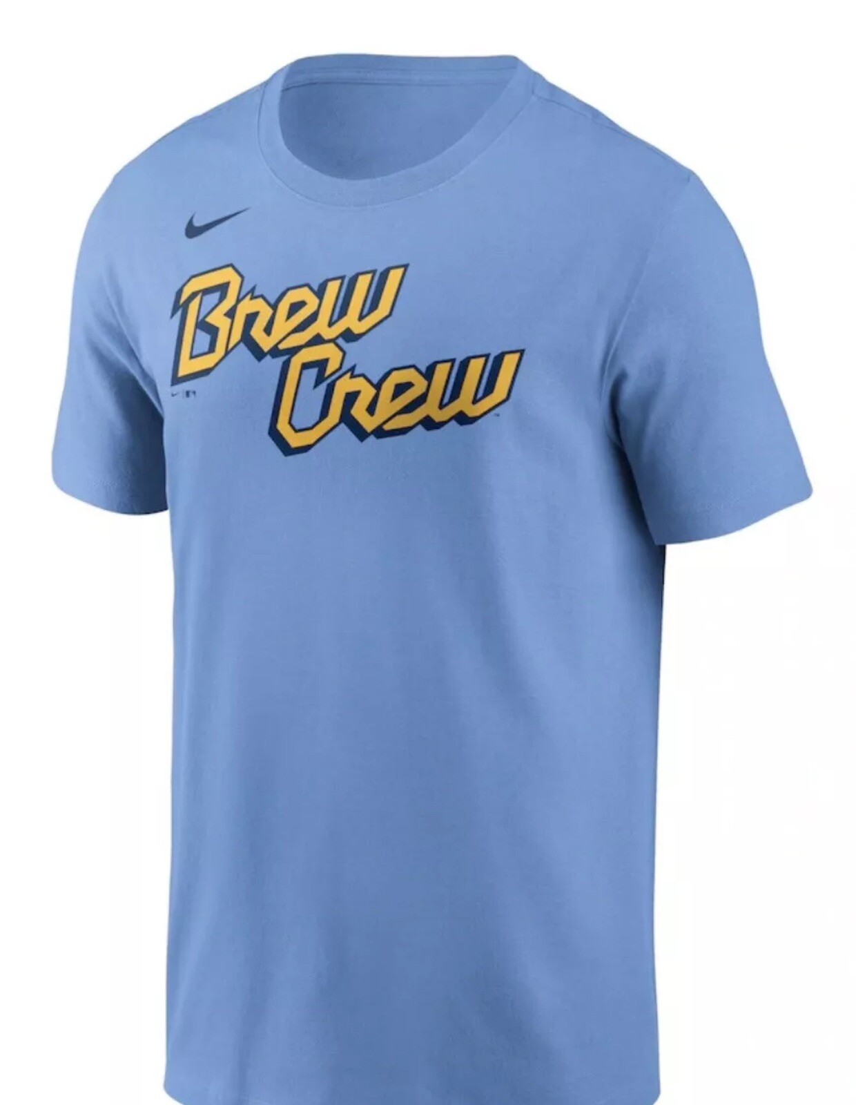 Nike City Connect Brewers Yelich T-Shirt Men’s XL MLB New Milwaukee Tee