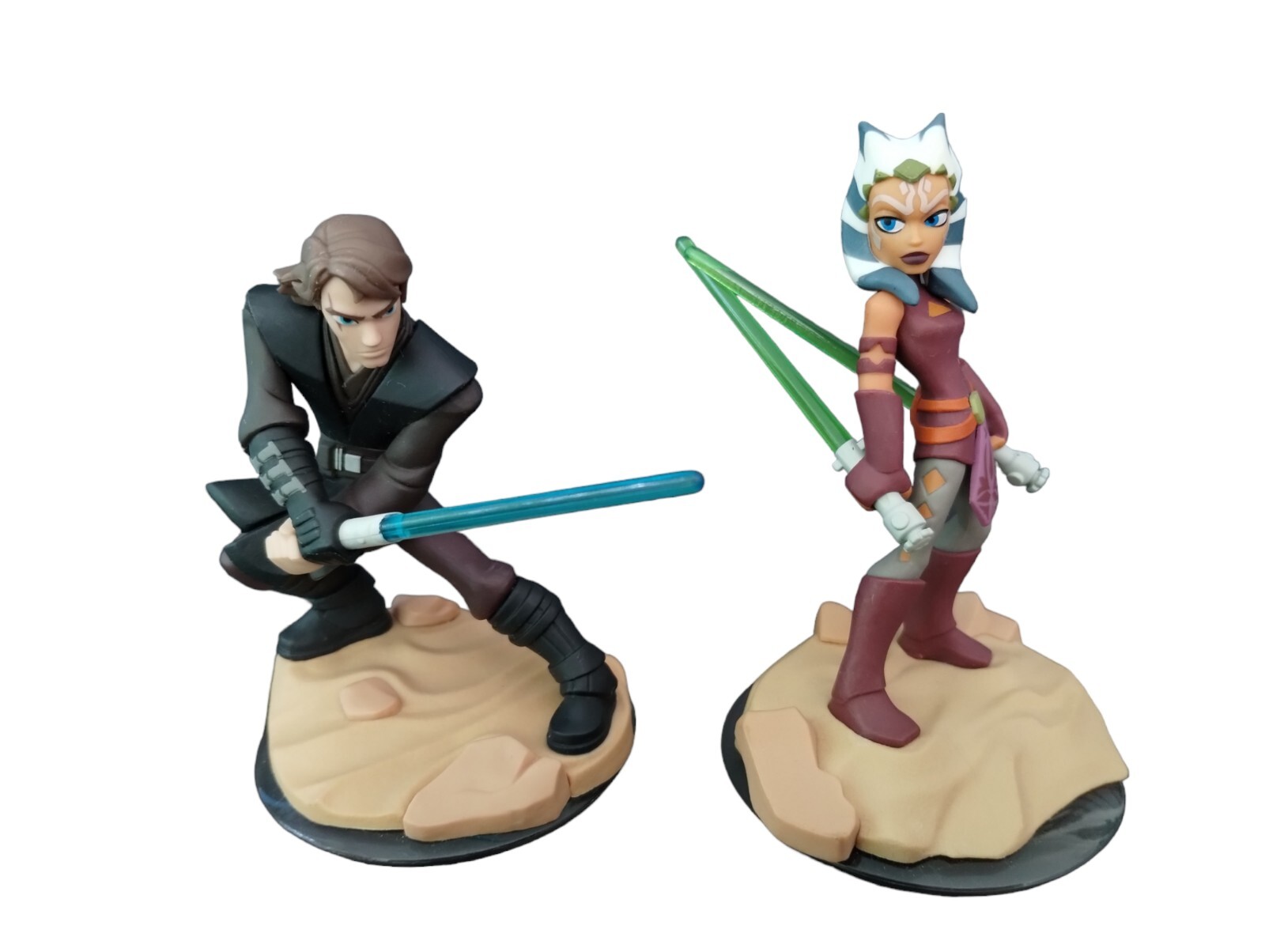 Disney Infinity 3.0 Star Wars Anakin & Ahsoka Tano Jedi Character Figure Toys