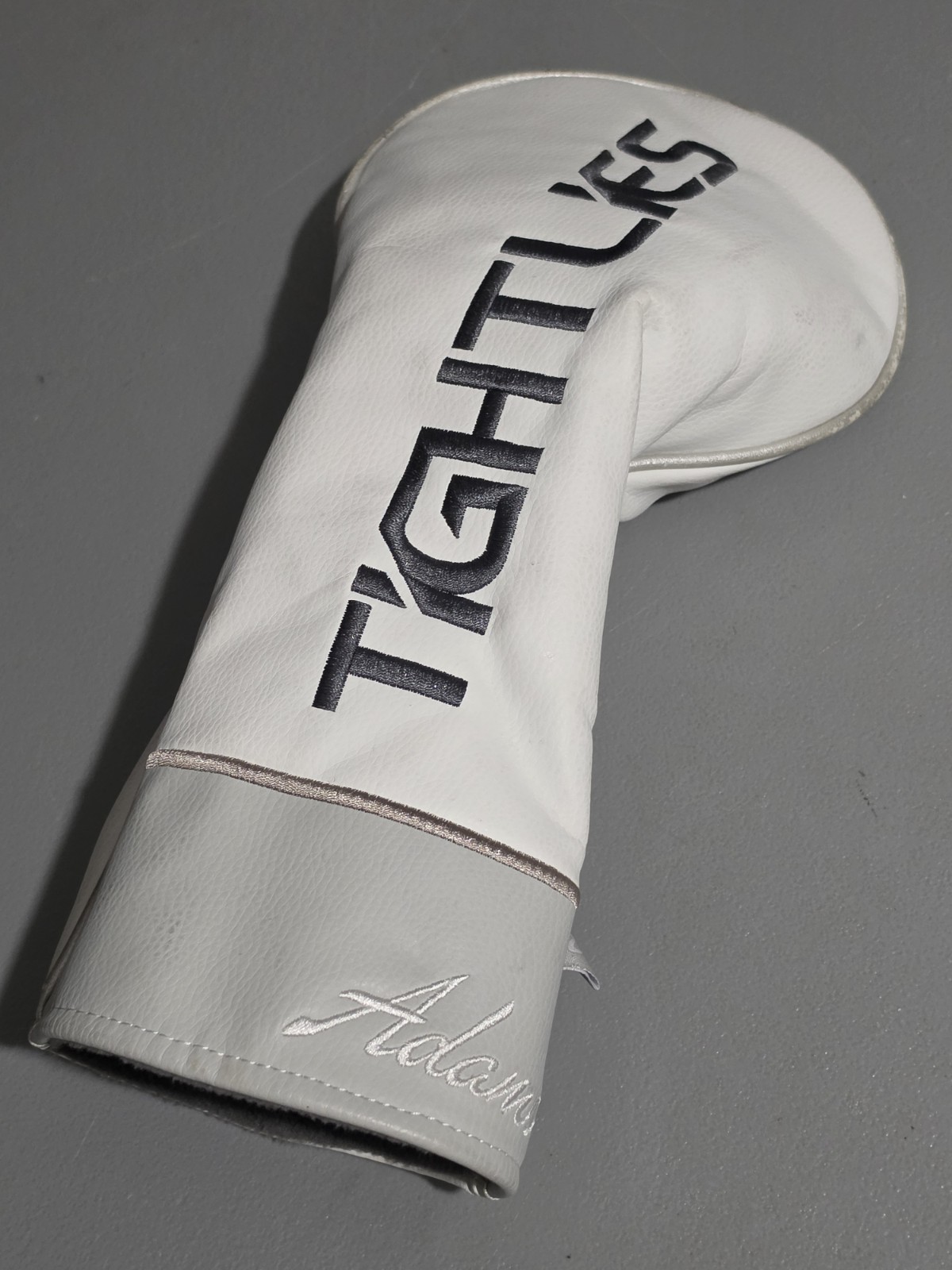 Adams Tight Lies Driver Headcover White Grey