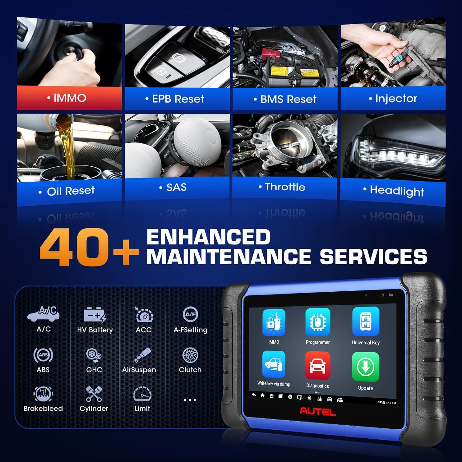EL-50448 TPMS Relearn Reset Tool for GM Tire Sensor Programming Activation Tool