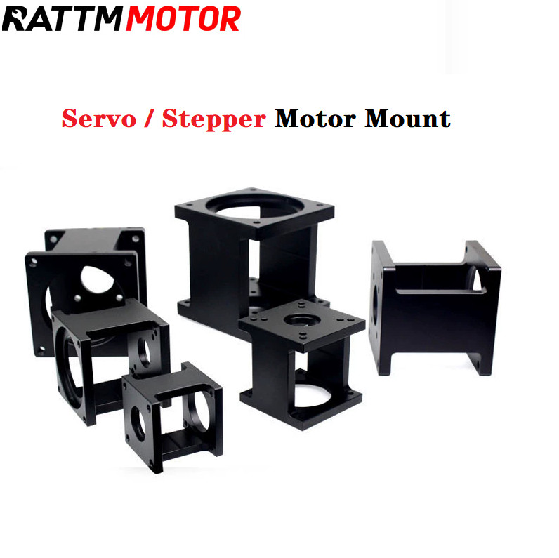 Nema 23 Nema34 Stepper Motor Mounting Bracket Aluminum Alloy Servo Motor Mount