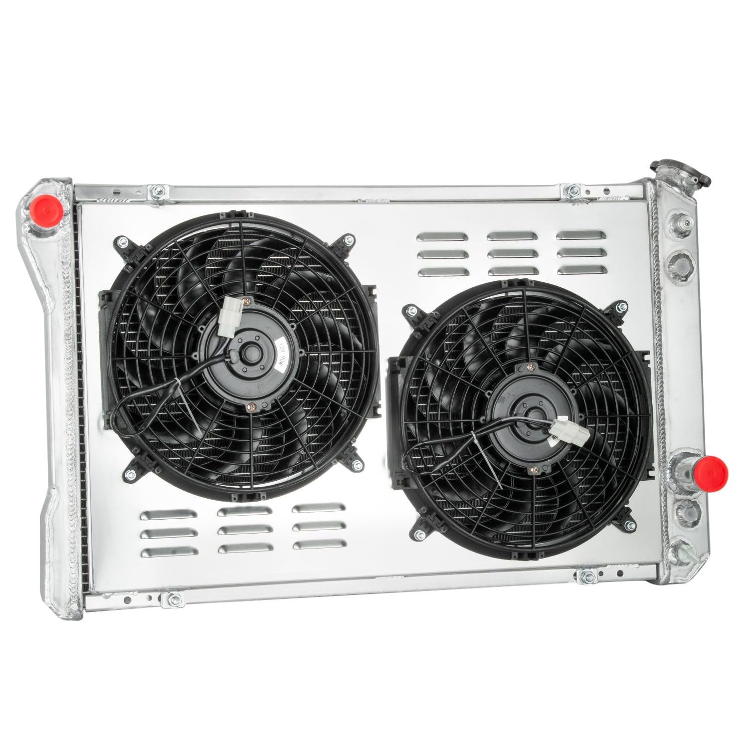 4 Row Aluminum Radiator For 1982-1992 Camaro Firebird Trans Am AT 12 Fan Shroud