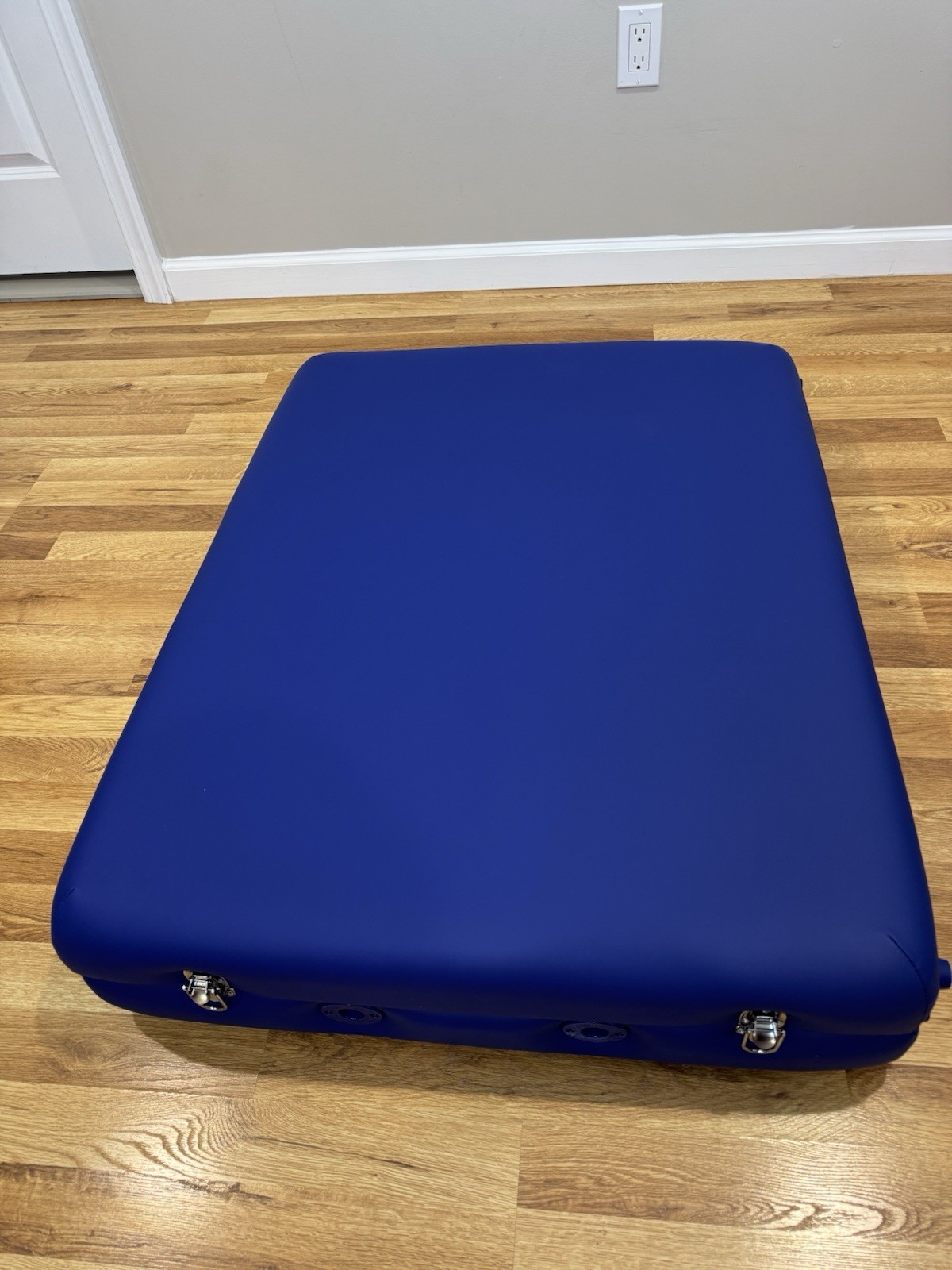 Portable Massage Table Folding Adjustable Wooden Spa Bed w/ Black Carry Case
