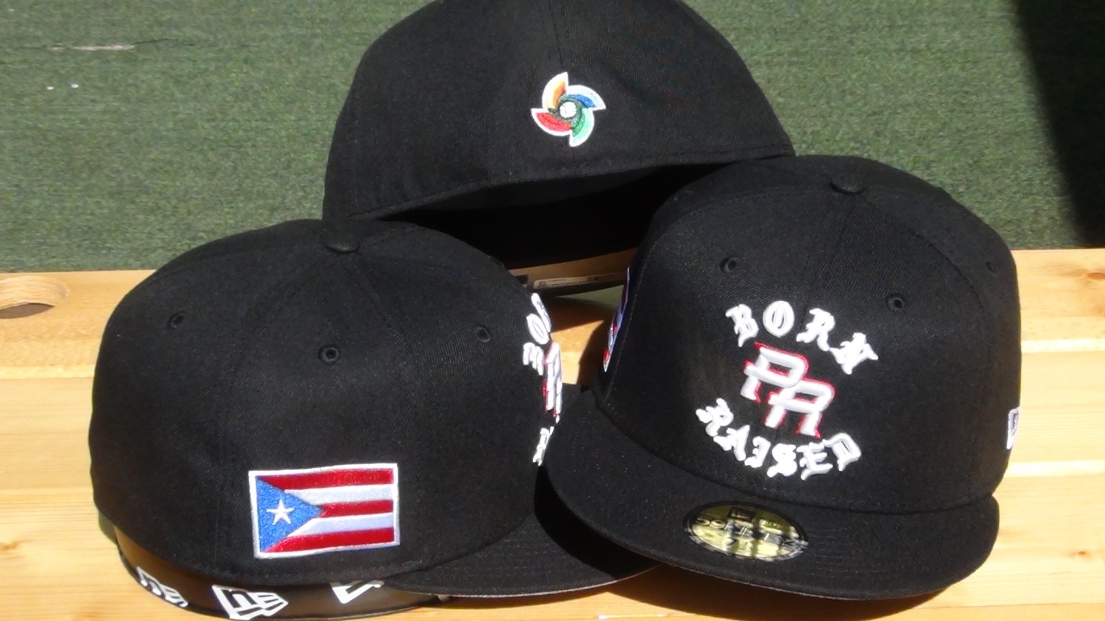 ❤️WBC Pueto Rico World Baseball Classic Born x Raised New Era Hat in Stock❤️
