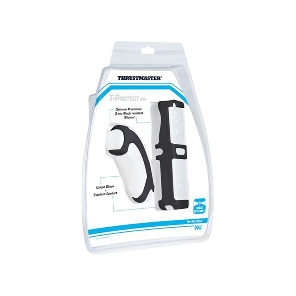 Wii Video Game Accessory Set Thrustmaster for Nintendo Grips Remote Nunchuck