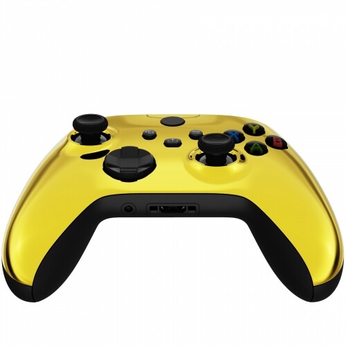Chrome Gold Xbox One Series S|X SMART Custom Rapid Fire Modded Controller FPS