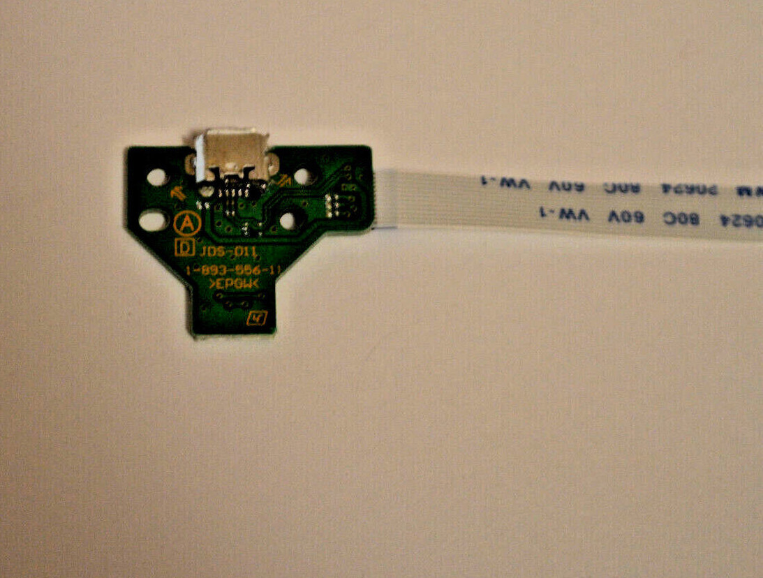 Charging Port Board & Ribbon Cable for PS4 Dualshock Controller JDM/JDS 011