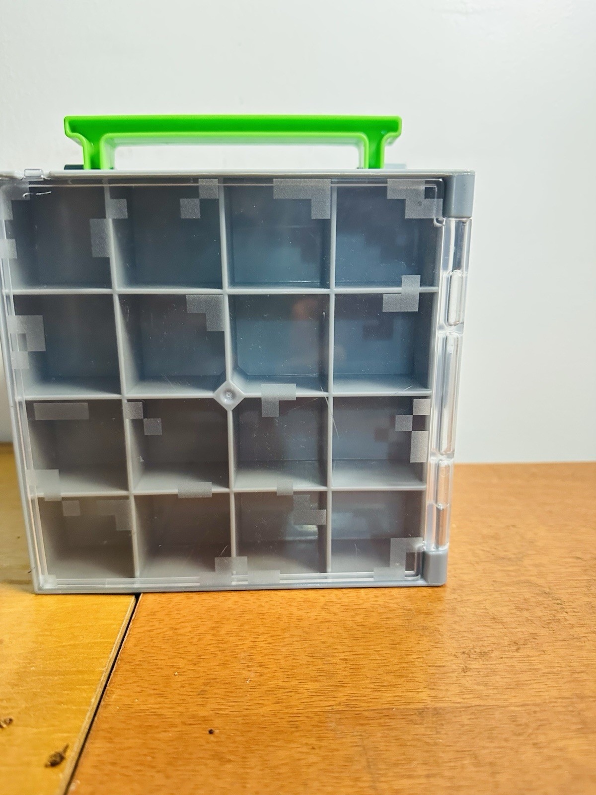 Portable Multi-Compartment Storage Organizer Case With Handle Plastic Box