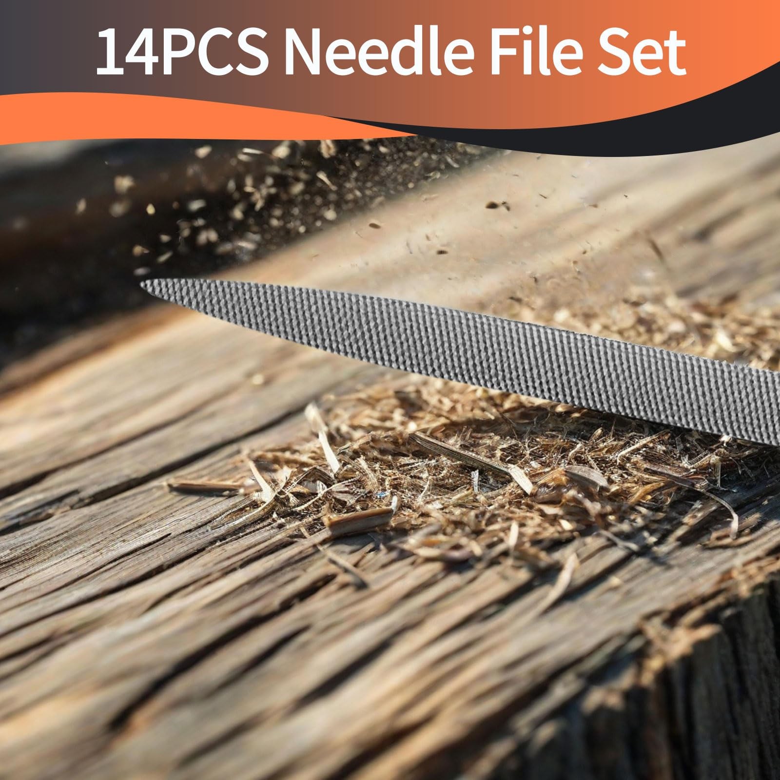KUZURYU 14PCS Needle File Set - Small Diamond Files with 6 Jewelers Files 6 ...