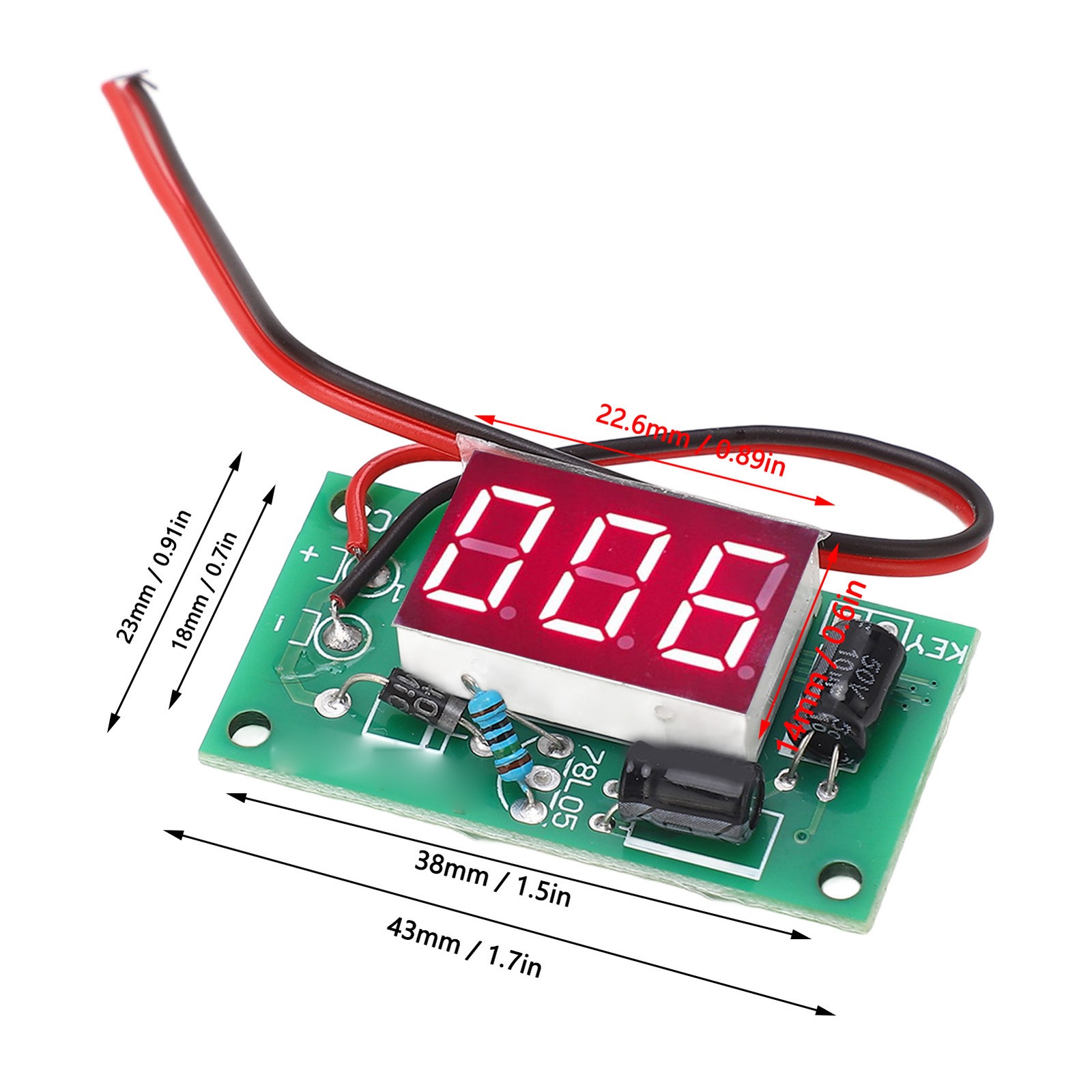 3-Bit Trigger Counter Module Memory Function For Machine (4-7V)