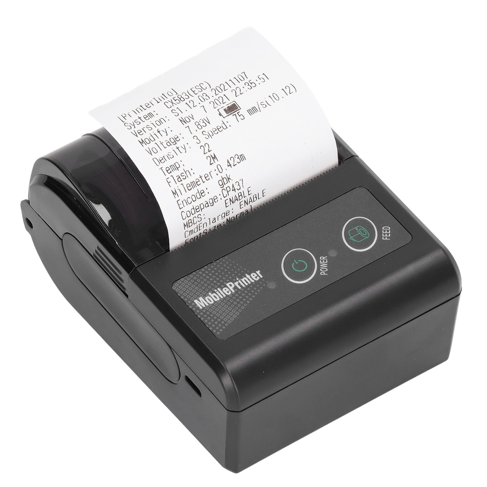 Portable Bluetooth Receipt Printer For Outdoor Working Environment Excellent