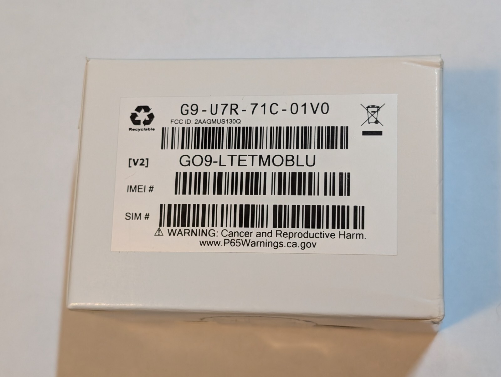 Geotab Go9 Fleet Tracker LTE T-Mobile Black GO9-LTETMOBLU