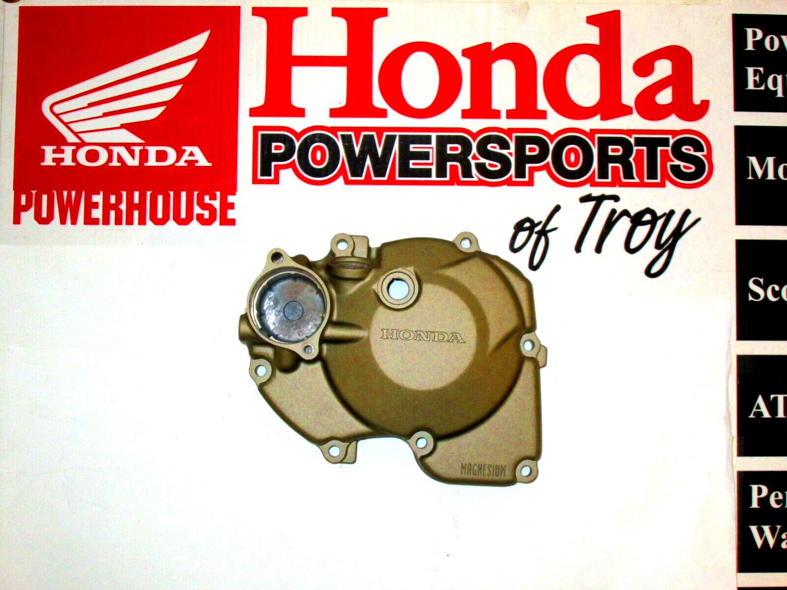 NEW GENUINE HONDA OEM LEFT CRANKCASE COVER 2004-2008 CRF250R / X 11340-KRN-670 *
