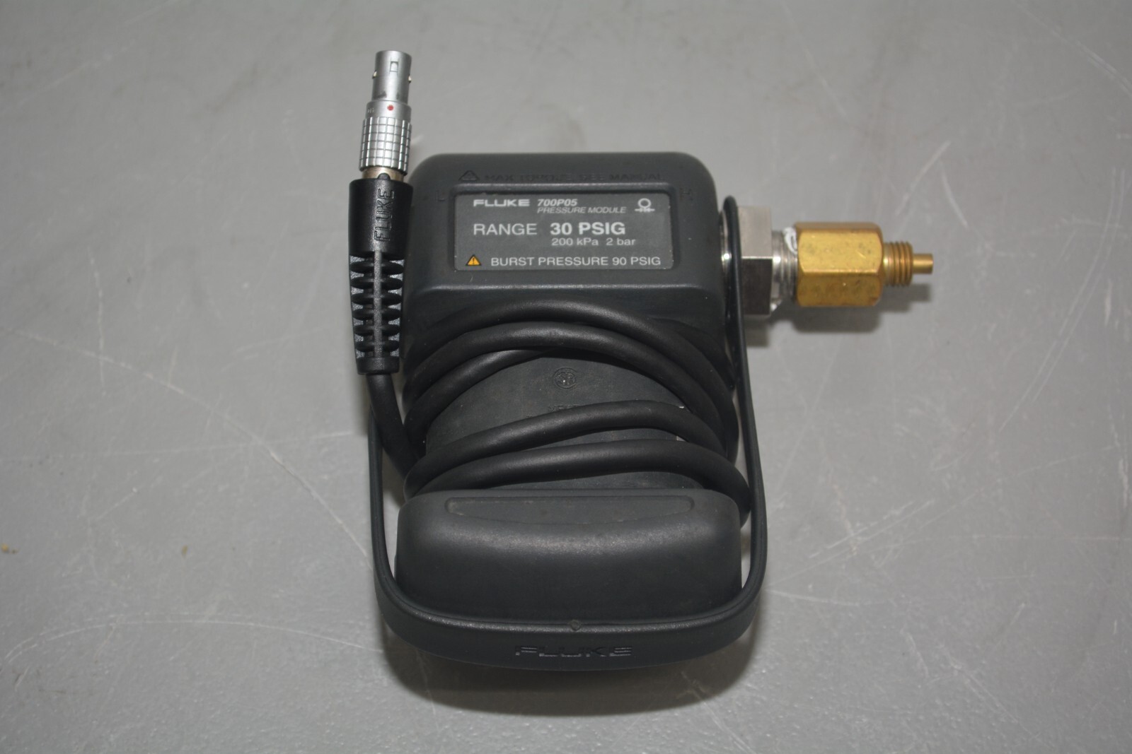 ^ Fluke 700P05 30PSI 2 Bar 200kPa Pressure Module #X921