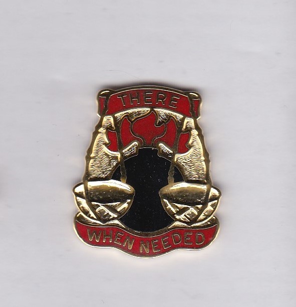 US Army 53rd Support Group Supply Quartermaster QM crest DUI badge G-23