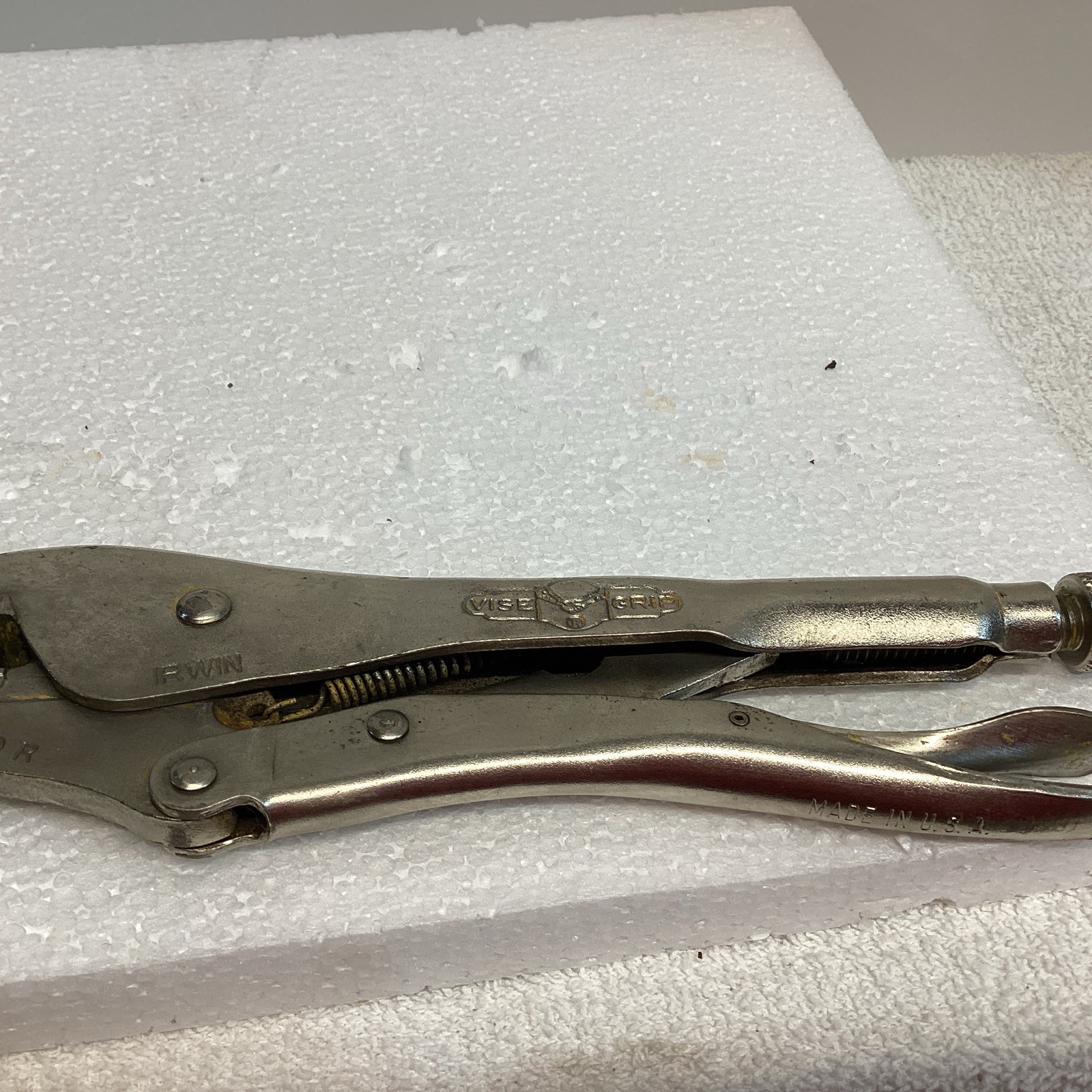 Vintage Vise Grip Irwin 10 R The Original Straight Jaw 9"