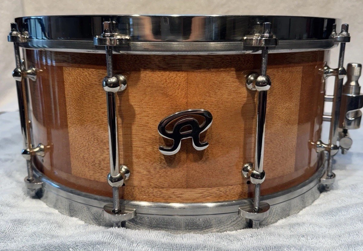 Angel Drums Meranti Snare Drum 6.5x14 Made 2016 Similar To Craviotto Gretsch DW