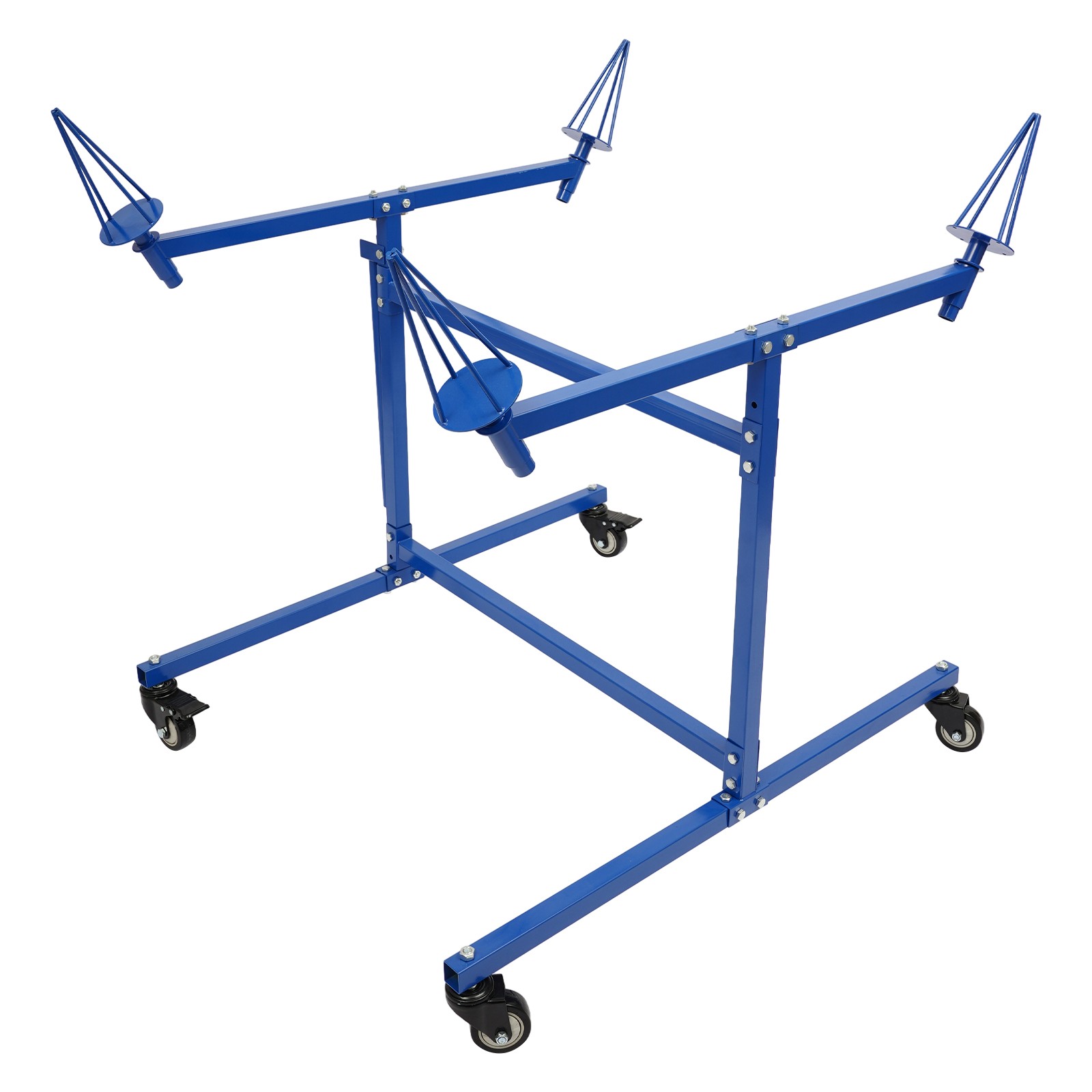 Mobile Wheel Panel Paint Stand Multi-function Paint Stand 4 Casters 2 With Brake